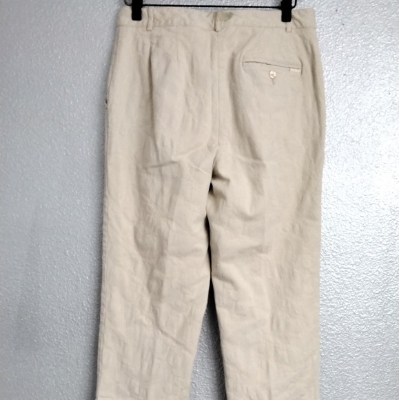 Liz Golf Anissa Embroidered Dressy Capris Size 6 - Picture 2 of 5